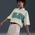 Nike Sportswear Women's Oversized Short-Sleeve Polo Top