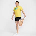 나이키 마일러 런 에너지 남성 드라이 핏 반팔 러닝 탑