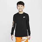 Nike Sportswear Older Kids' Long-Sleeve T-Shirt