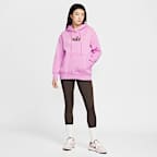 Nike Sportswear Phoenix Fleece Women's Oversized Logo Hoodie (Plus Size)
