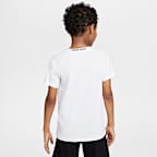 Playera de manga corta para niños talla pequeña Nike Dri-FIT Pro