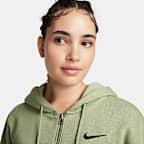 Sudadera con gorro con cierre completo larga oversized para mujer Nike Sportswear Phoenix Fleece