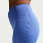 Damskie legginsy 7/8 z wysokim stanem bez przedniego szwu Nike Universa