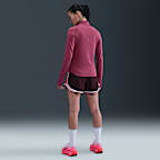 เสื้อวิ่งผู้หญิงซิปสั้น Dri-FIT UV Nike Swift