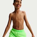 Nike Swim Breaker Essential-volleyshorts (10 cm) med indershorts til større børn (drenge)