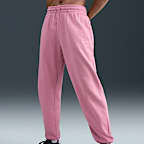 Pants de entrenamiento de French Terry oversized de tiro alto para mujer Nike Sportswear Phoenix Fleece