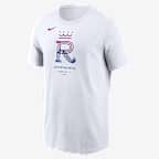Kansas City Royals City Connect Large Logo Men's Nike MLB T-Shirt - White
