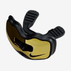 Protector bucal de fútbol con protección de labios Nike Alpha Elite 2.0 - Negro