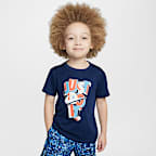 Nike Dri-FIT Toddler Icon Tee - Midnight Navy