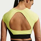 Nike Pro Sculpt Women's Medium-Support Padded Short-Sleeve Sports Bra