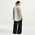 Nike Sportswear Women's Oversized Satin Long-Sleeve Top