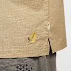 Nike Life Men's Linen Short-Sleeve Button Down