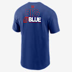 New York Giants Team Outline Essential T-Shirt Men's Nike NFL T-Shirt