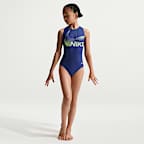 Nike Gymnastics Nike Pixel Swoosh Leotard