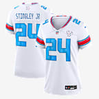 Derek Stingley Jr. Houston Texans Rivalries Collection Women's Nike NFL Game Jersey - White