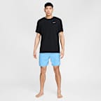 Playera de manga corta para hombre Nike Swim Hydroguard