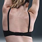 Damski stanik sportowy do karmienia zapewniający lekkie wsparcie z wkładkami (ciążowy) Nike (M) Alate Minimalist