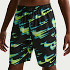Shorts de playa o alberca con forro de ropa interior de 18 cm para niño talla grande Nike Swim Breaker