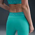 Leggings con gráfico de tiro medio de 7/8 para mujer Nike Pro