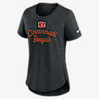Cincinnati Bengals Script Women's Nike NFL T-Shirt - Black