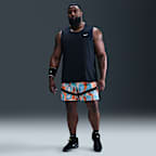 Shorts de básquetbol Dri-FIT de 15 cm para hombre Nike Icon