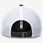 Miami Marlins Evergreen Club Men's Nike MLB Trucker Adjustable Hat