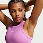 Nike One Fitted Women's Dri-FIT Cropped Tank Top