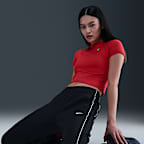 나이키 스포츠웨어 윈드러너 여성 슬림 미드라이즈 니트 팬츠