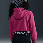 Nike Pro Fleece Big Kids' (Girls') Dri-FIT Full-Zip Hoodie