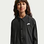 Nike Sportswear Club Big Kids' Repel Coaches' Jacket