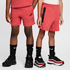 Nike Little Kids' Tech Fleece Tee and Shorts Set