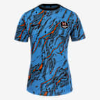 Playera de manga corta Nike de la NWSL para antes del partido para mujer Houston Dash 2025