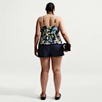 Tankini con cuello en V para mujer (talla grande) Nike Swim