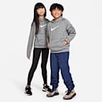 Sudadera con gorro sin cierre Therma-FIT para niños grandes Nike Multi+