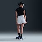 Shorts de ajuste holgado y tiro alto para mujer Nike Sportswear Phoenix Fleece