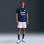 Pumas UNAM Academy Pro Men's Nike Dri-FIT Soccer Pre-Match Short-Sleeve Top