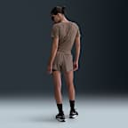 Shorts de correr Dri-FIT de tiro medio 2 en 1 para mujer Nike Swift