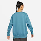 Sudadera oversized de cuello redondo de tejido Fleece para mujer Nike Sportswear Phoenix