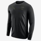 UCLA Olive Pack Men's Nike College Long-Sleeve T-Shirt - Black