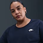 Nike Sportswear Club Women's Long-Sleeve T-Shirt (Plus Size)