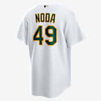 Ryan Noda Athletics Men's Nike MLB Replica Jersey