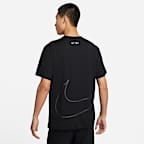 Nike Hyverse Men's Dri-FIT UV Protection Short-Sleeve Fitness Top