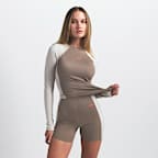Shorts de ciclismo de tiro alto de 13 cm para mujer NikeSKIMS Shine