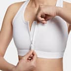 Nike Swoosh Front Zip Women's Medium-Support Padded Sports Bra