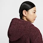 나이키 스포츠웨어 피닉스 코지 부클레 여성 루즈 니트 후디