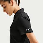 Polo de golf de manga corta Dri-FIT cropped para mujer Nike Victory