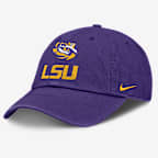 LSU Sideline Club Gameday Men's Nike College Adjustable Hat - Purple