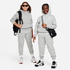 Sudadera con gorro sin cierre para niños talla grande (talla amplia) Nike Sportswear Club Fleece