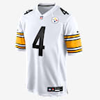 DK Metcalf Pittsburgh Steelers Men's Nike NFL Game Jersey - White