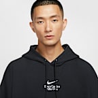 Nike Sportswear Club Men's Oversized Graphic Pullover Hoodie